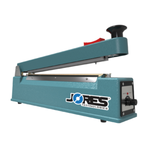 Máquina selladora manual de bolsas por impulso con cortador de JORES TECHNOLOGIES®