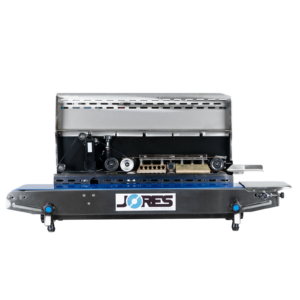 Selladora continua horizontal digital de acero inoxidable con impresora de inyección de tinta