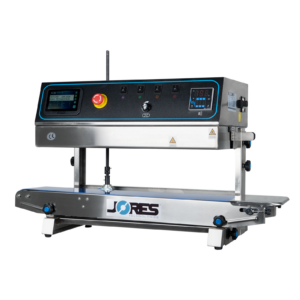 Selladora continua vertical digital de acero inoxidable con impresora TIJ