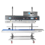 Selladora vertical de banda digital con codificación por inyección de tinta, purga de gas y succión de aire 1510-FS