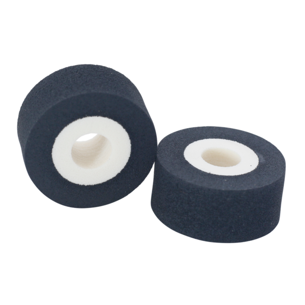 Paquete de 2 rollos de tinta caliente negros de 16 mm
