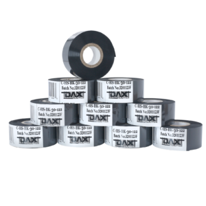10 unidades de cintas de foil negro para estampado en caliente apiladas