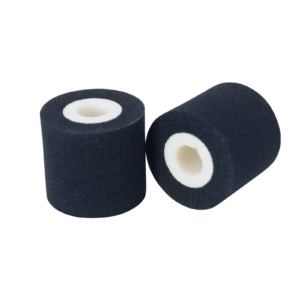Paquete de 2 rodillos de tinta caliente negros de 32 mm