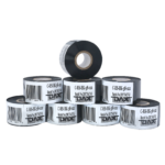 Set de 8 rollos de estampado en caliente negros de 38 mm