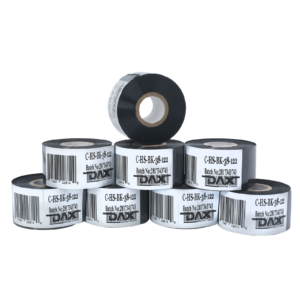 Set de 8 rollos de estampado en caliente negros de 38 mm