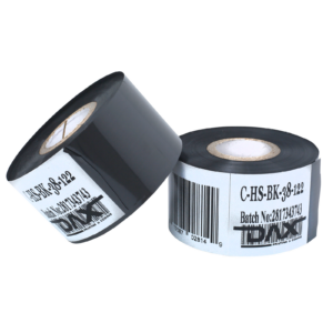Set de 2 rollos negros de lámina para estampado en caliente DAX de 38 mm