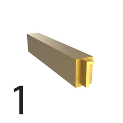 Tipo de estampado en caliente de 3 mm – 1