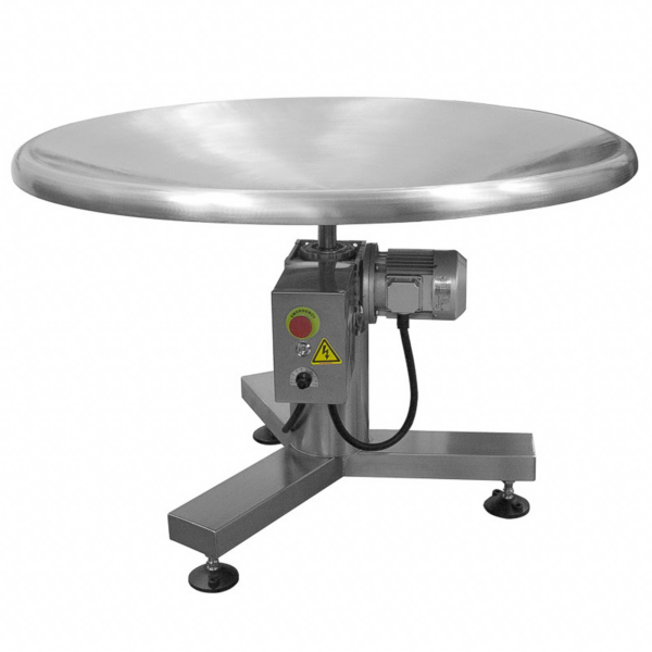 mesa rotatoria de acumulación de acero inoxidable de JORES TECHNOLOGIES®