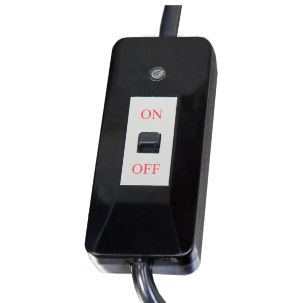 El interruptor de encendido y apagado de la selladora de crimpar ancha portátil Jorestech