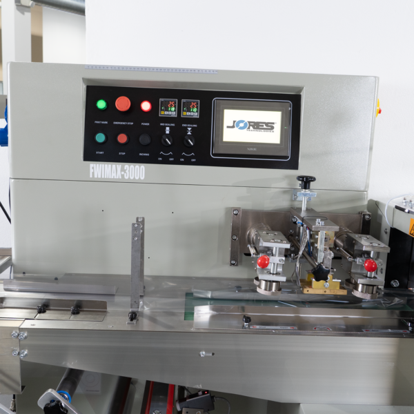 Envolvedora horizontal de flujo invertido automática Max – 300 mm