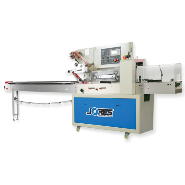 Sistema HFFS de acero inoxidable para envolvedora horizontal de flujo de JORES TECHNOLOGIES®