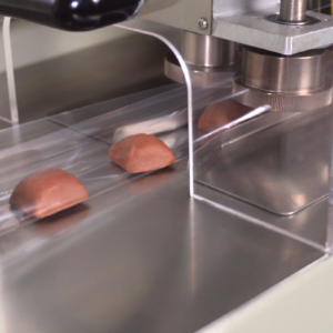 Envolvedora horizontal automática con alimentador de película invertido