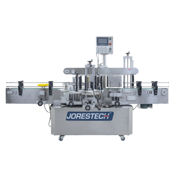Aplicador automático de etiquetas para envases planos y ovalados de JORES TECHNOLOGIES®
