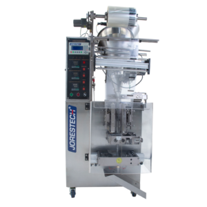 JORES TECHNOLOGIES® VFFS Máquina vertical de formado, llenado y sellado para envasar polvos en bolsas sachet.