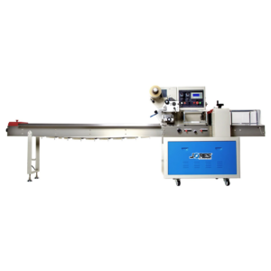 Sistema HFFS de acero inoxidable para envasado horizontal tipo flow pack