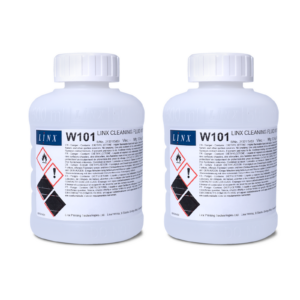 2 contenedores de 500 ml cada uno de líquido de limpieza para la impresora de inyección de tinta LINX 10
