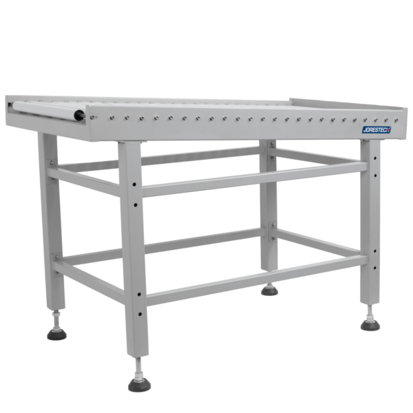 mesa transportadora de rodillos blanca de JORES TECHNOLOGIES®