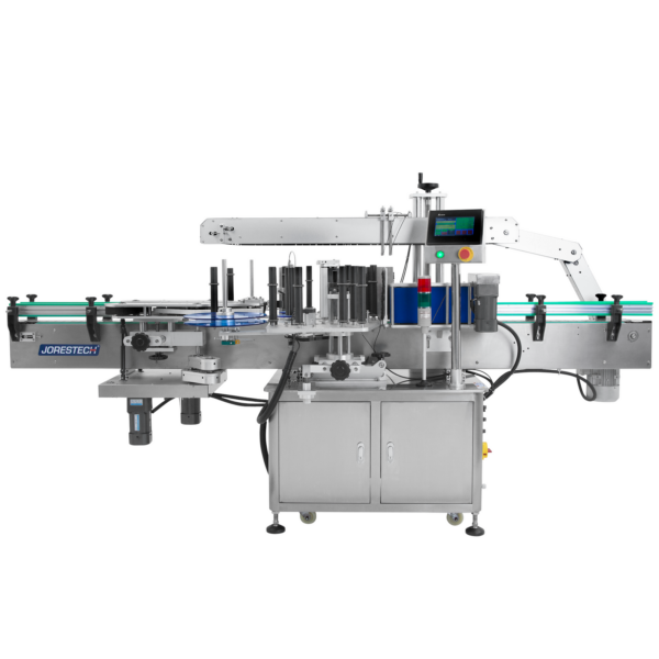 Aplicador automático doble de etiquetas de acero inoxidable de JORES TECHNOLOGIES®