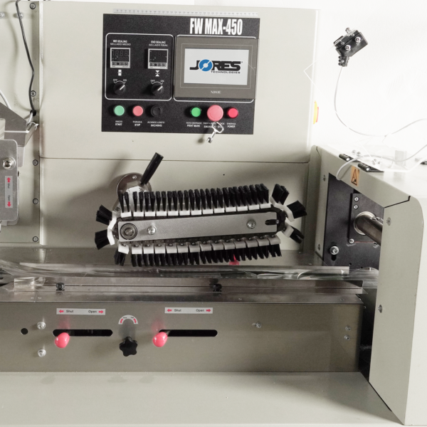 Envolvedora horizontal automática de flujo Max-450 mm