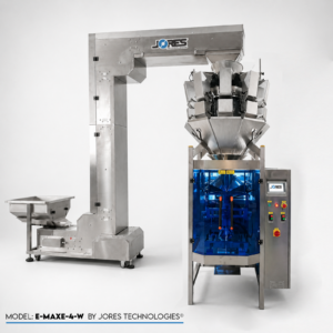 Máquina envasadora automática VFFS con pesadora multicabezal de 10 cabezales 1.6L MAXE-4-W