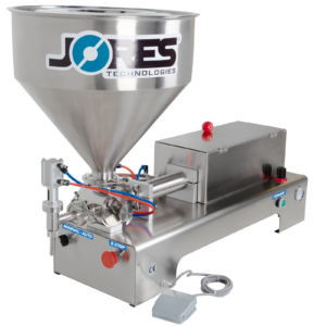 Llenadora de pasta de émbolo de sobremesa para alta viscosidad - acero inoxidable 304 – 300 ml