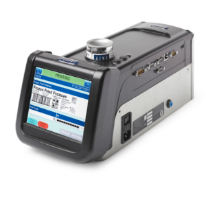 Codificador de cajas por inyección de tinta LINX IJ375 para códigos de barras, letras y números de alta resolución con panel de control táctil