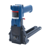 Pistola grapadora neumática para cajas con grapas tipo A y gatillo rojo de JORES TECHNOLOGIES®