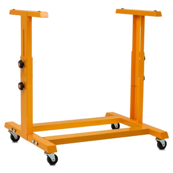 La base de soporte con recubrimiento en polvo color naranja para la JORES TECHNOLOGIES® CBS-800