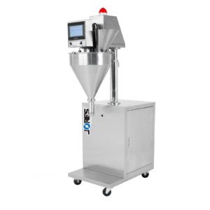 Llenadora semiautomática de polvo por sinfín - 500 ml