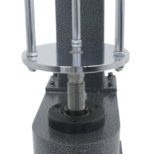 base para colocar las botellas de la tapadora de botellas gris JORES TECHNOLOGIES® para tapas de plástico