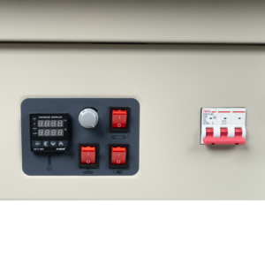 Panel de control de un túnel térmico para retractilado JORES TECHNOLIGIES de 9 x 15 pulgadas