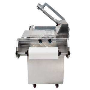 Selladora térmica semiautomática de barra en L de acero inoxidable con transportador de JORES TECHNOLOGIES®
