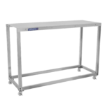 Mesa de trabajo de preparación de acero inoxidable con ruedas de JORES TECHNOLOGIES®