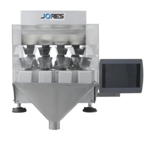 JORES TECHNOLOGIES® máquina de pesaje lineal de acero inoxidable para el envasado de pequeñas cantidades de productos a granel y de flujo libre