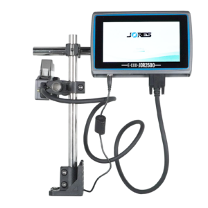 Codificador de inyección de tinta TIJ JORES TECHNOLOGIES® con pantalla táctil digital