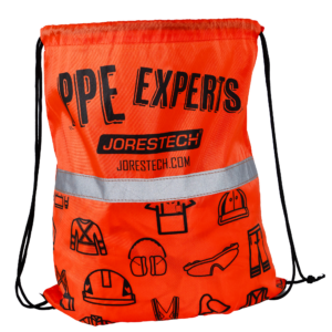Bolsa con cordón PPE Experts con banda reflectante - Image 5