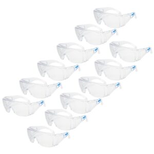 pack de 12 gafas de seguridad transparentes Jorestech para protección contra alto impacto
