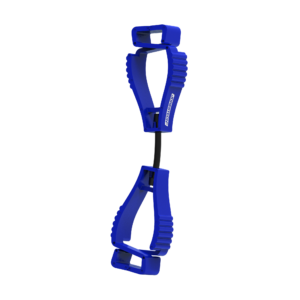 Soporte de seguridad con clip para guantes