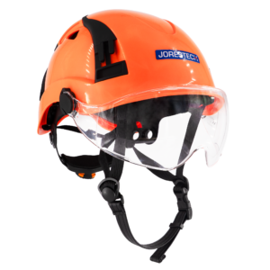 Casco de seguridad ventilado Tipo 2 Clase C con visor ocular protector