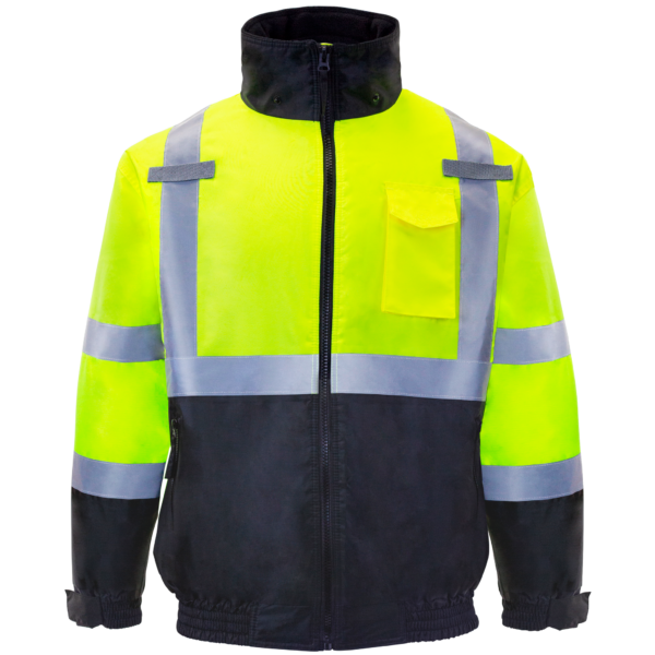 Chaqueta bomber de clase 3 ANSI tipo R para invierno