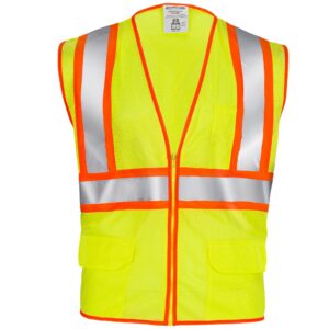 El chaleco de seguridad de alta visibilidad ANSI/ISEA 107-2015, Tipo R Clase 2