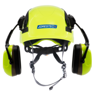 Casco de seguridad ventilado Tipo 2 Clase C con orejeras - Image 3