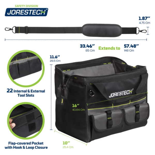 Bolsa organizadora de herramientas multiusos 30L