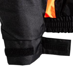 Chaqueta Bomber de Seguridad de Dos Tonos Alta Visibilidad con Espalda en X y Forro de Sherpa de Fleece Sintético - Image 12