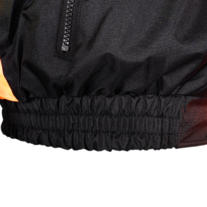 Chaqueta Bomber de Seguridad de Dos Tonos Alta Visibilidad con Espalda en X y Forro de Sherpa de Fleece Sintético - Image 11