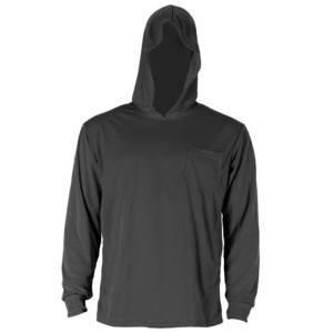 Camiseta de seguridad de manga larga de alta visibilidad con capucha - Image 4