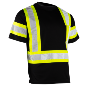 Camiseta de seguridad bicolor reflectante de alta visibilidad con espalda en X, Clase 3 - Image 12