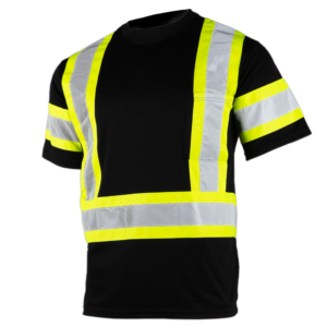 Camiseta de seguridad bicolor reflectante de alta visibilidad con espalda en X, Clase 3 - Image 9