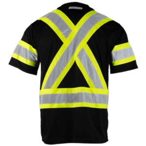 Camiseta de seguridad bicolor reflectante de alta visibilidad con espalda en X, Clase 3 - Image 11