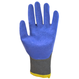 Guantes de trabajo de seguridad con palmas recubiertas de látex arrugado: paquete de 12 - Image 2
